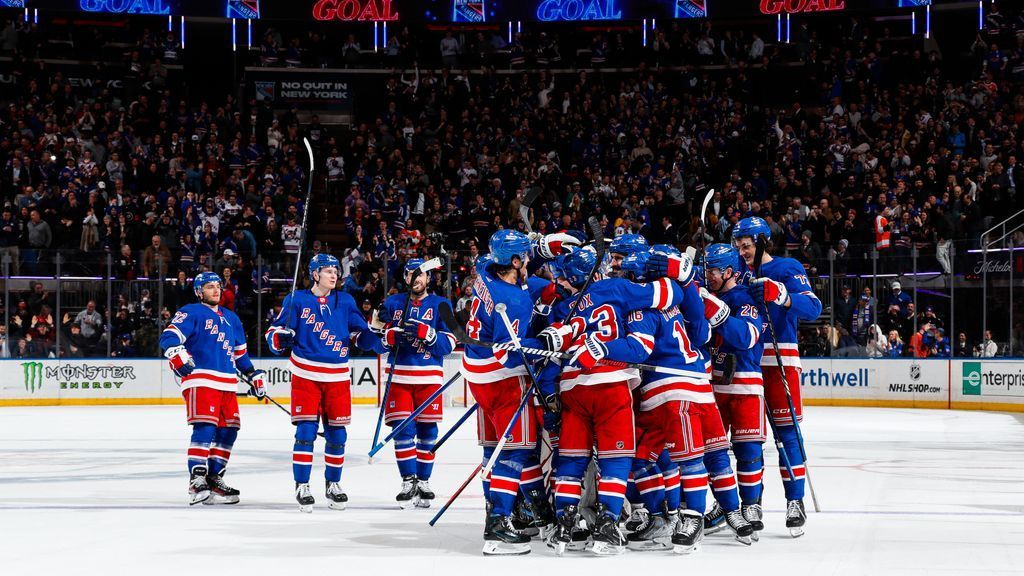 Rangers first NHL team to clinch playoff berth