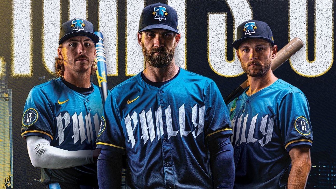 Philadelphia Phillies celebrate the city's rich heritage with City Connect uniforms