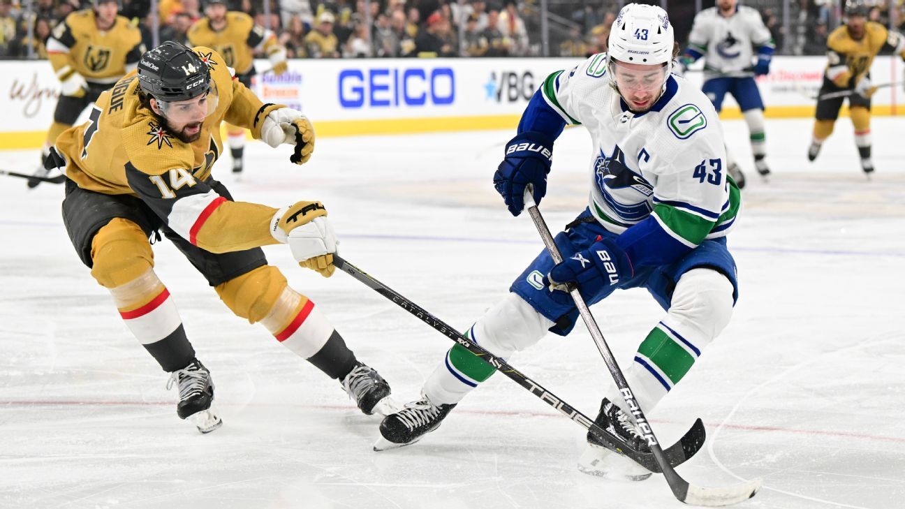 NHL playoff watch: Vegas-Vancouver a first-round preview?