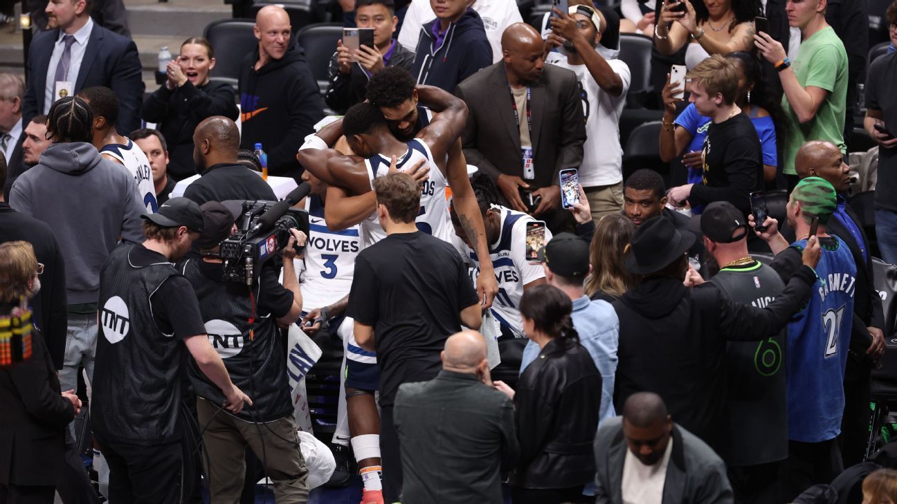 Wolves stagger Nuggets again as Edwards, Towns spark Game 2 rout Wolves stagger Nuggets again as Edwards, Towns spark Game 2 rout