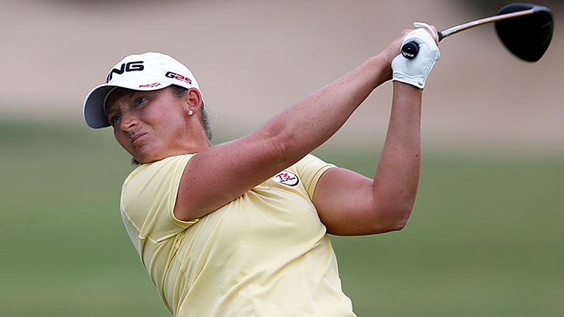 espnw -- Angela Stanford makes a move with a 68